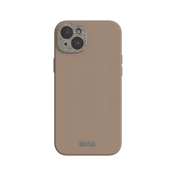 Moshi iPhone 15 Plus Skal Napa MagSafe Woodsmoke Brown