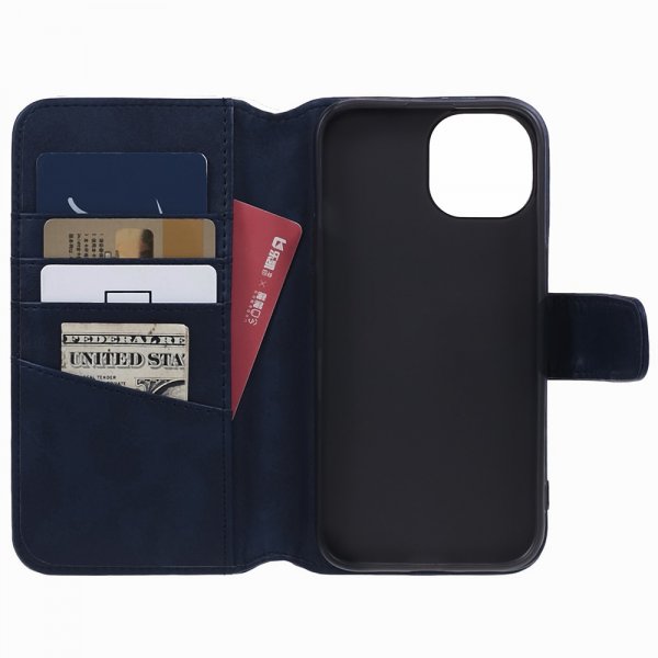Nordic Covers iPhone 12/iPhone 12 Pro Fodral Essential Leather Heron Blue