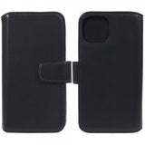 Nordic Covers iPhone 12/iPhone 12 Pro Fodral Essential Leather Raven Black