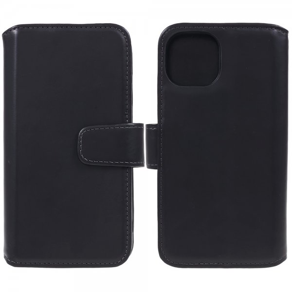 Nordic Covers iPhone 11 Fodral Essential Leather Raven Black