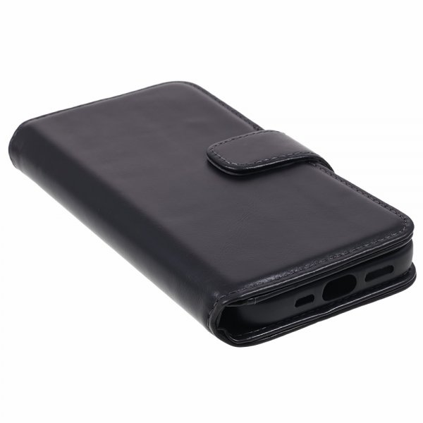 Nordic Covers iPhone 12/iPhone 12 Pro Fodral Essential Leather Raven Black