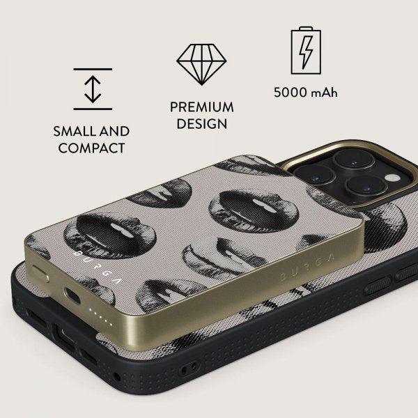 Burga Powerbank MagSafe 5000 mAh Next Mistake Gold