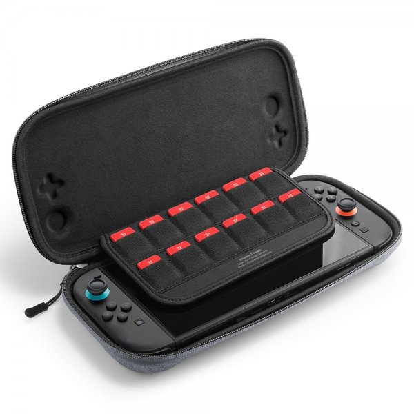 Spigen Nintendo Switch 2 Fodral Klasden Pouch 2 Charcoal Gray