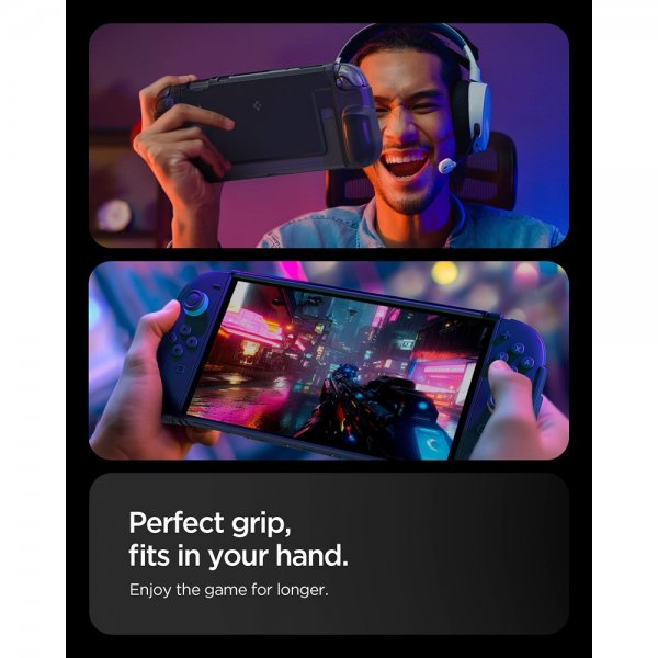Spigen Nintendo Switch 2 Skal Dual Grip Svart