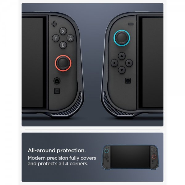 Spigen Nintendo Switch 2 Skal Rugged Armor Matte Black