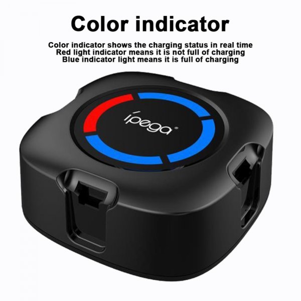 Ipega Nintendo Switch Joy-Con 4-i-1 Laddningsdocka
