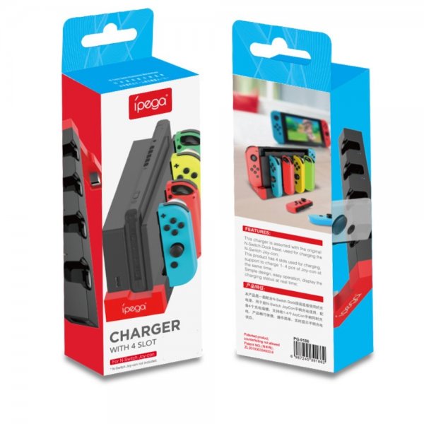 Ipega Nintendo Switch Laddadapter till Joy-Con