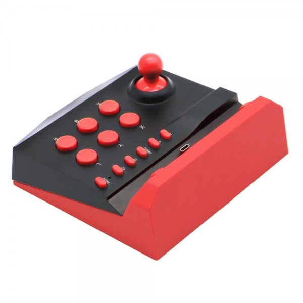 Nintendo Switch/Switch Lite Arkad Spelkontroll med Joystick Svart/Röd