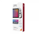 Gear4 Nintendo Switch OLED Skal med Skärmskydd Kita Grip 360 Clear