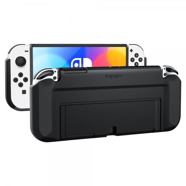 Spigen Nintendo Switch OLED Skal Thin Fit Svart