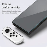 Spigen Nintendo Switch OLED Skärmskydd GLAS.tR EZ Fit 2-pack