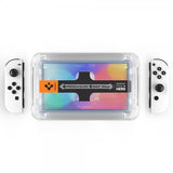 Spigen Nintendo Switch OLED Skärmskydd GLAS.tR EZ Fit 2-pack