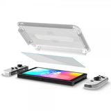 Spigen Nintendo Switch OLED Skärmskydd GLAS.tR EZ Fit 2-pack