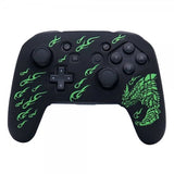 Nintendo Switch Pro Kontroll Skal Silikon Grön