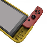 Nintendo Switch Skal Kolfibermönster Gul