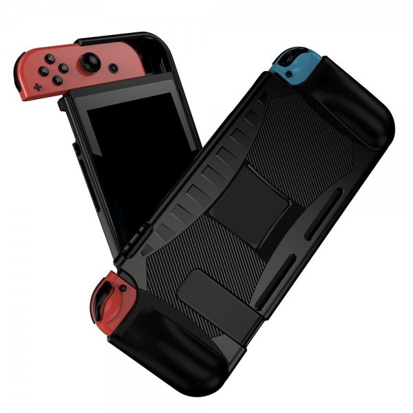 Nintendo Switch Skal Kolfibermönster Svart
