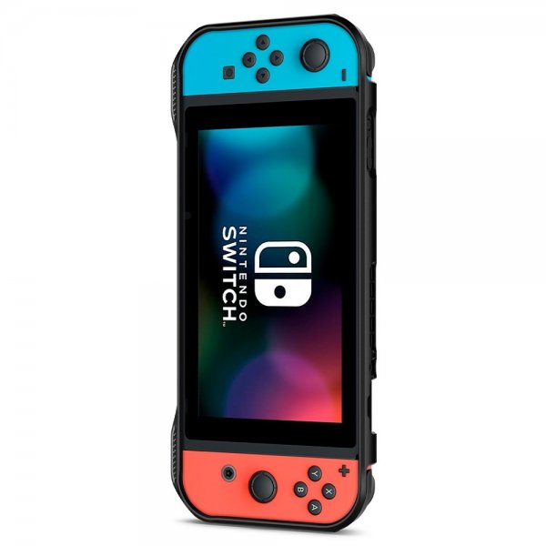 Spigen Nintendo Switch Skal Rugged Armor Matte Black