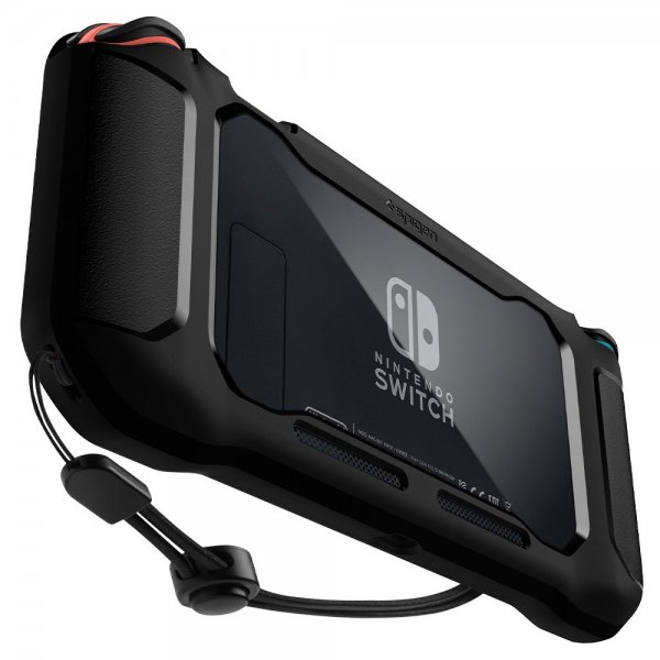 Spigen Nintendo Switch Skal Rugged Armor Matte Black