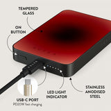 Burga Powerbank MagSafe 5000 mAh No Talking Metallgrå