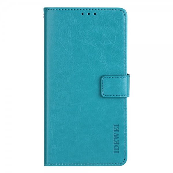 Nokia G11/G21 Fodral Lädertextur Ljusblå