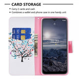 Nokia G11/G21 Fodral Motiv Blomträd