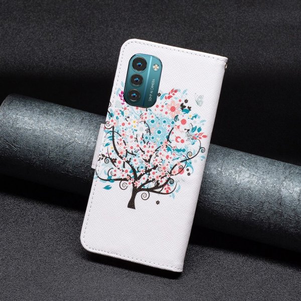 Nokia G11/G21 Fodral Motiv Blomträd
