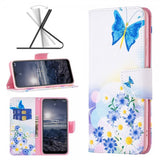 Nokia G11/G21 Fodral Motiv Fjärilar och Blommor