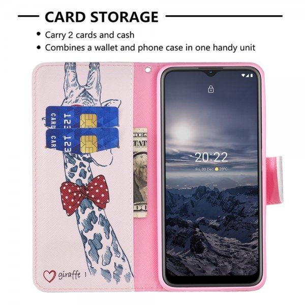 Nokia G11/G21 Fodral Motiv Giraff