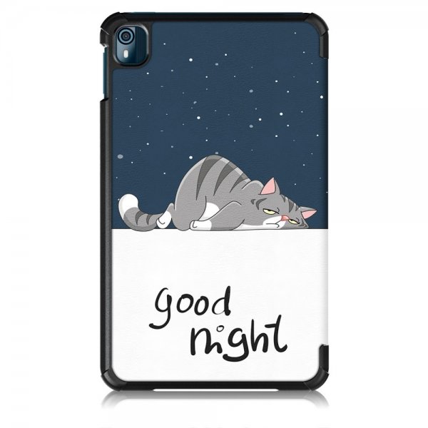 Nokia T10 Fodral Motiv Katt Good Night