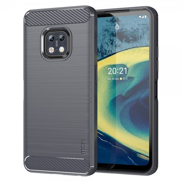 Mofi Nokia XR20 Skal Borstad Kolfibertextur Grå