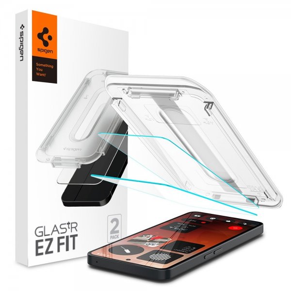Spigen Nothing Phone (3a)/Phone (3a) Pro Skärmskydd GLAS.tR EZ Fit