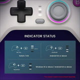GameSir Nova HD Rumble Spelkontroll 2.4G Neon Teal