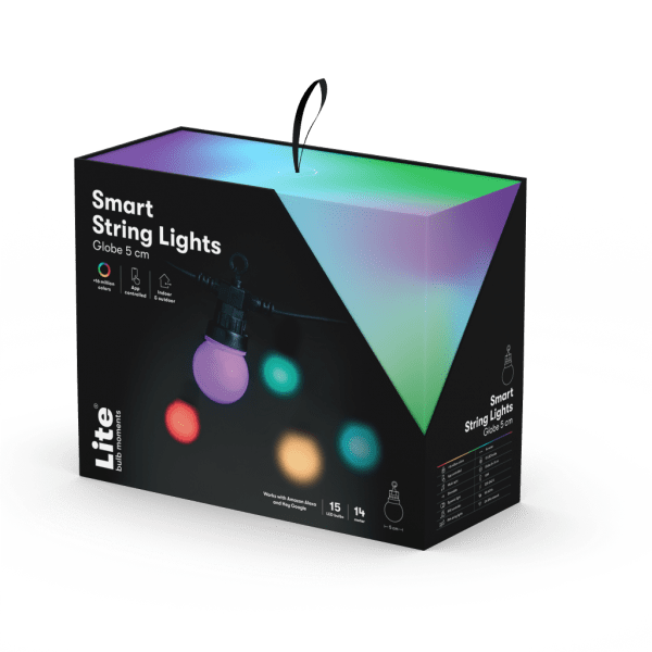 Lite bulb moments Smart String Lights - Globe 5 cm