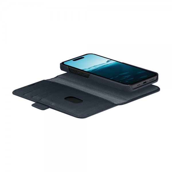 dbramante1928 iPhone 15 Pro Max Fodral New York Pacific Blue