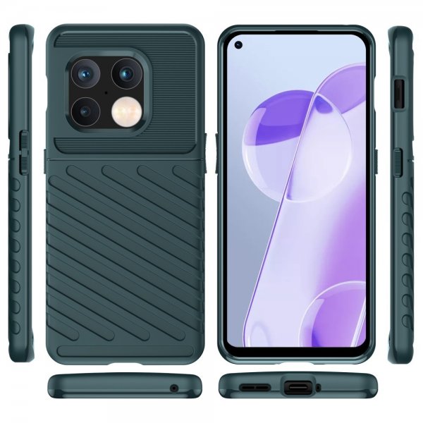 OnePlus 10 Pro Skal Thunder Series Grön