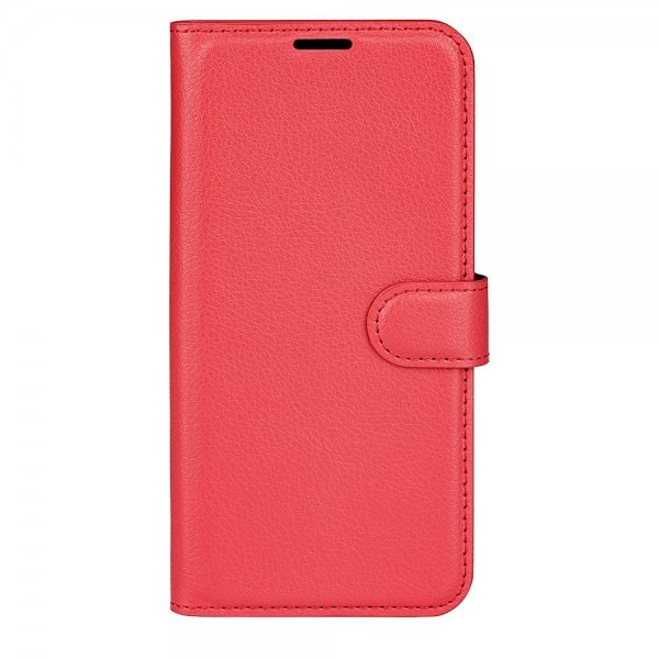 OnePlus 11 Fodral Litchi Röd
