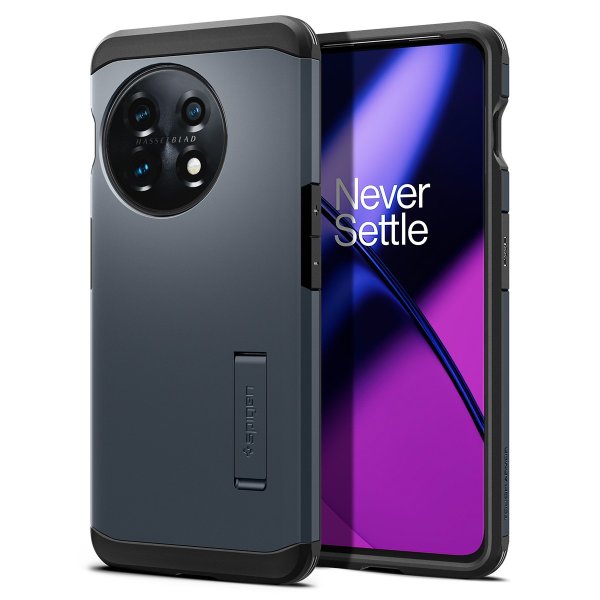 Spigen OnePlus 11 Skal Tough Armor Metal Slate