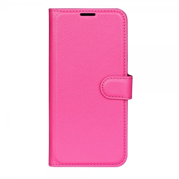 OnePlus 12 Fodral Litchi Magenta