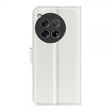 OnePlus 12 Fodral Litchi Vit