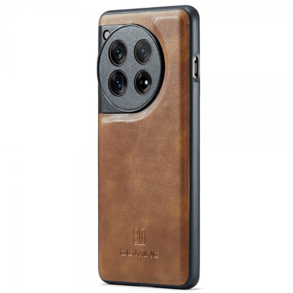 Dg.Ming OnePlus 12 Fodral med Löstagbart Skal Brun