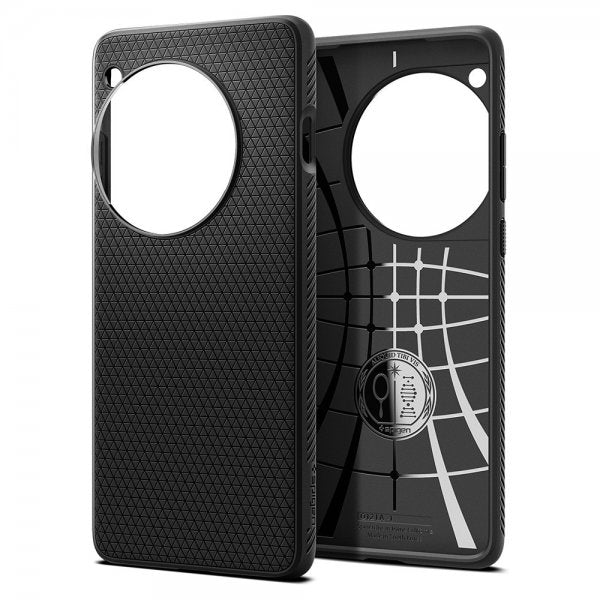 Spigen OnePlus 12 Skal Liquid Air Matte Black