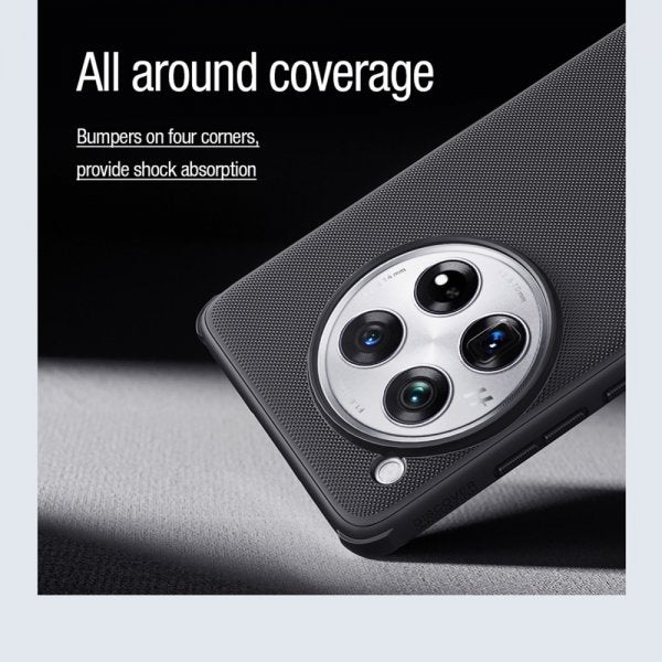 Nillkin OnePlus 12 Skal Super Frosted Shield Pro MagSafe Svart