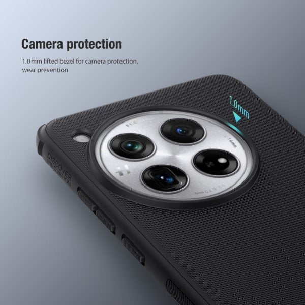 Nillkin OnePlus 12 Skal Super Frosted Shield Pro Röd