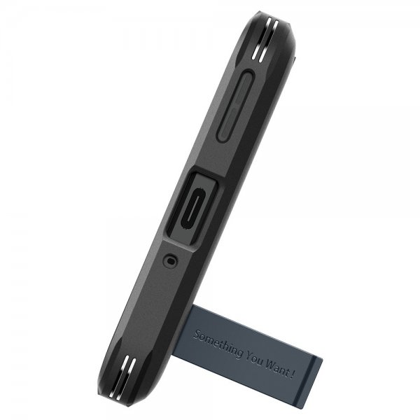 Spigen OnePlus 12 Skal Tough Armor Metal Slate