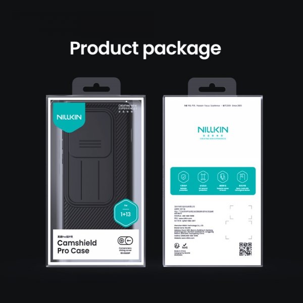 Nillkin OnePlus 13 Skal CamShield Pro Svart