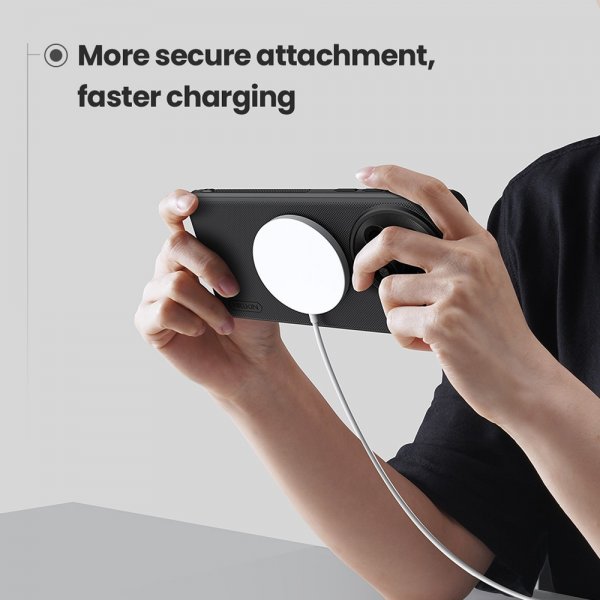 Nillkin OnePlus 13 Skal Super Frosted Shield Pro MagSafe Svart