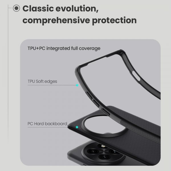 Nillkin OnePlus 13 Skal Super Frosted Shield Pro MagSafe Svart