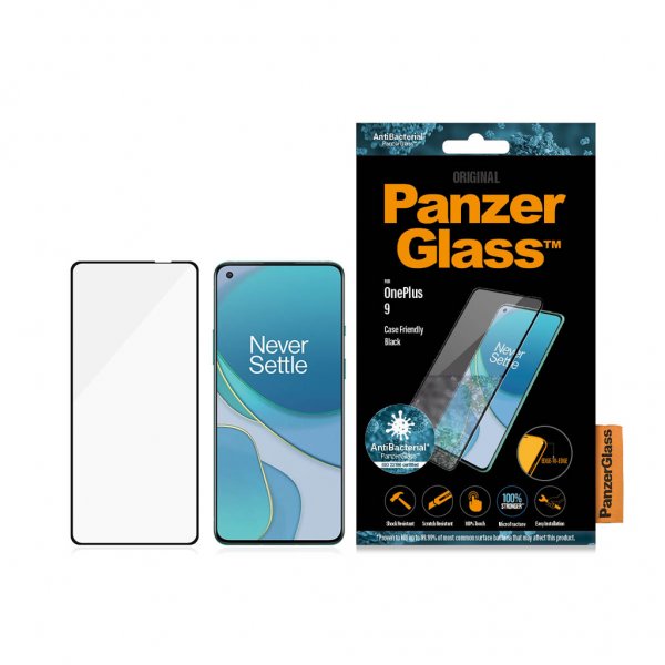 PanzerGlass OnePlus 9 Skärmskydd CaseFriendly