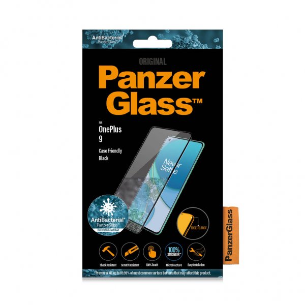 PanzerGlass OnePlus 9 Skärmskydd CaseFriendly