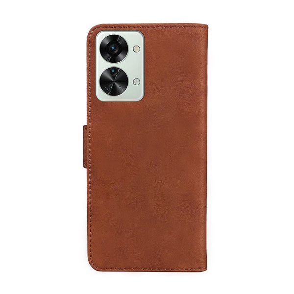 OnePlus Nord 2T Fodral med Stativ Brun